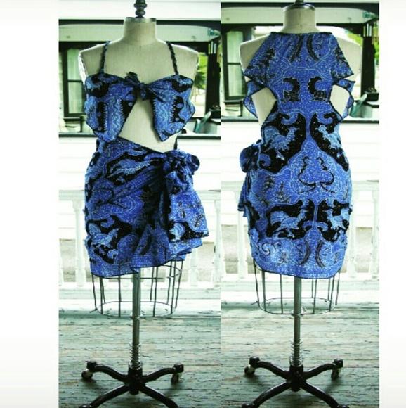 Tied dress sample dress - Picture 1 of 1